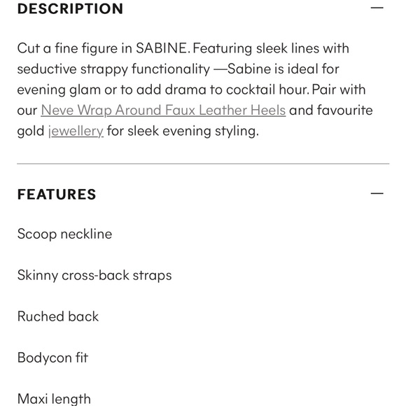 Sabine Backless Maxi Dress - Picture 3 of 9